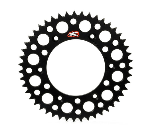 Renthal 16-17 KTM 250 EXC/ 300 EXC Rear Grooved Sprocket - Black 520-50P Teeth