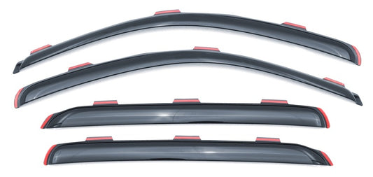 Lund 07-17 Toyota Tundra Double Cab Ventvisor Elite Window Deflectors - Smoke (4 Pc.)