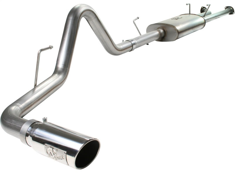 aFe MACHForce XP Exhaust Cat-Back SS-409 07-09 Toyota Tundra V8-5.7L w/ Polished Tip