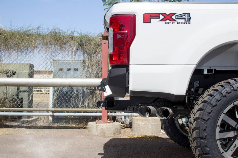 Addictive Desert Designs 17-18 Ford F-250 Raptor Stealth Fighter Rear Bumper w/ Backup Sensor Cutout