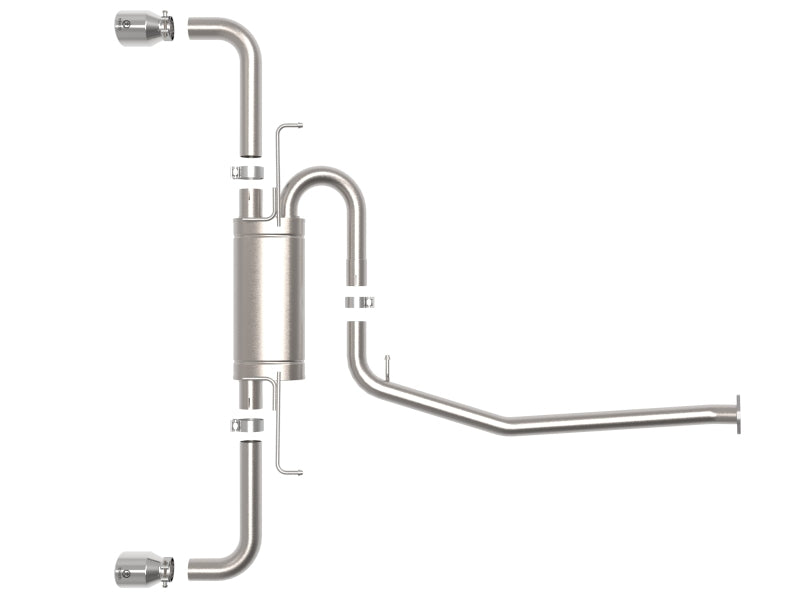 aFe Power 19-21 Toyota RAV4 L4-2.5L Takeda 304 SS Cat-Back Exhaust w/ Polished Tip