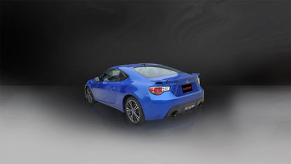 Corsa 2012-2020 Scion FRS / Subaru BRZ Black Tip Sport Cat-Back Exhaust