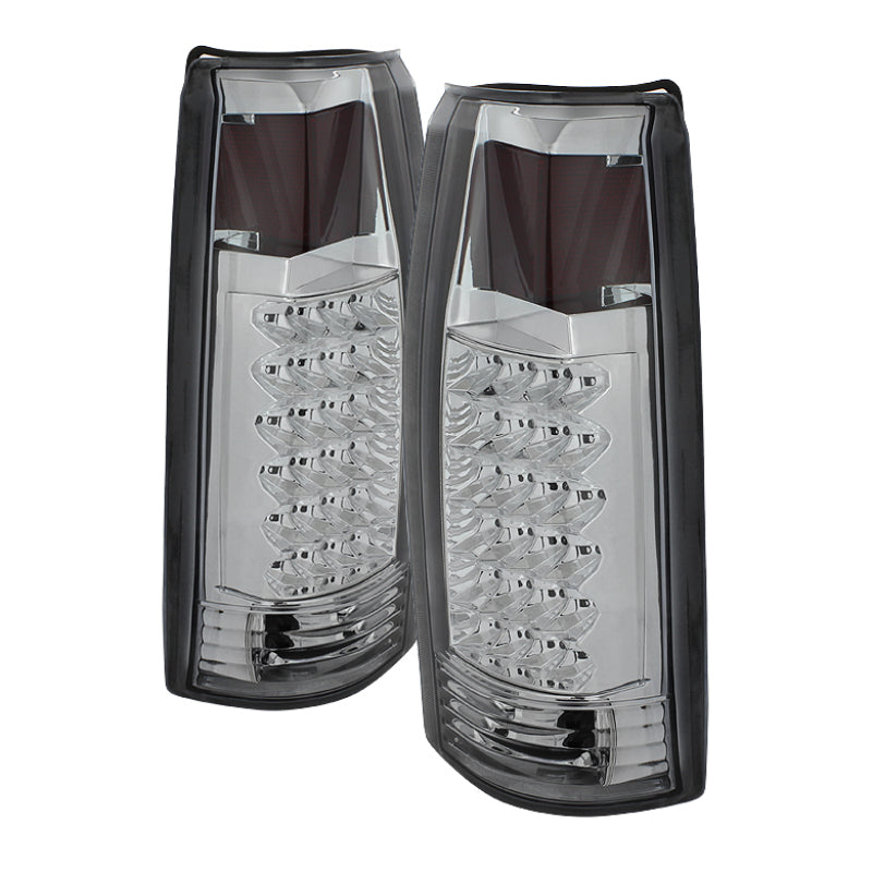 Xtune Yukon Denali 99-00 LED Tail Lights Chrome ALT-JH-CCK88-LED-C