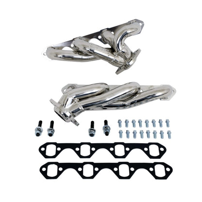 BBK 87-95 Ford F150 Truck 5.0 302 Shorty Unequal Length Exhaust Headers - 1-5/8 Titanium Ceramic