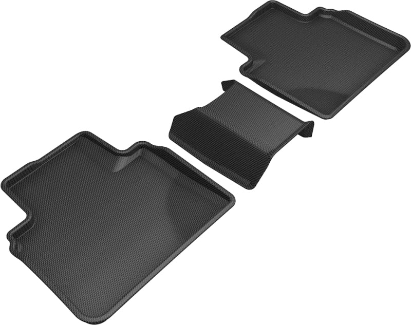 3D MAXpider 2018-2020 Honda Accord Kagu 2nd Row Floormats - Black