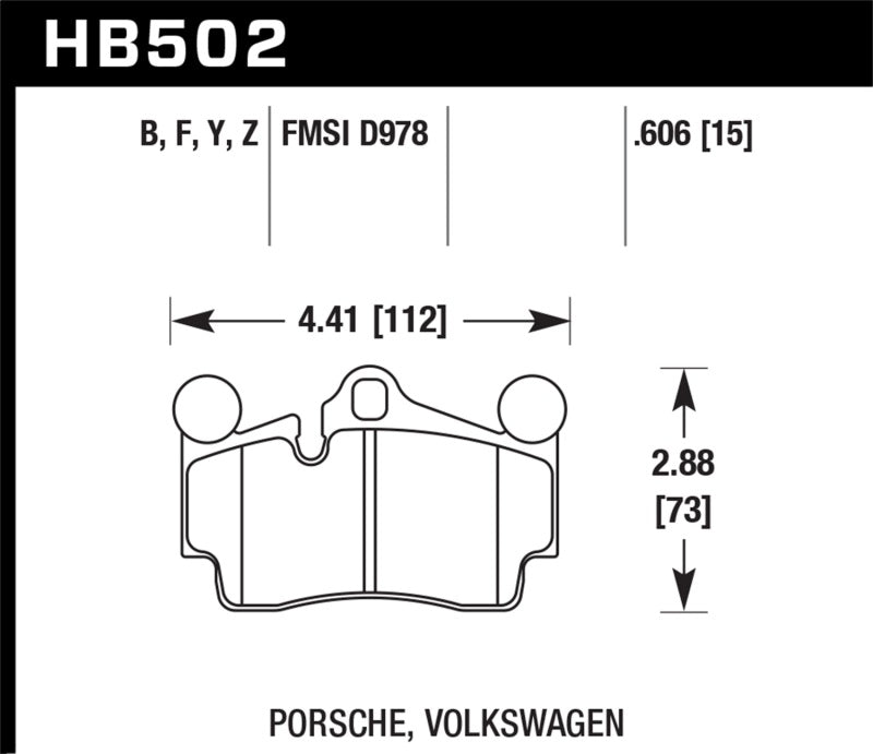 Hawk LTS Street Brake Pads