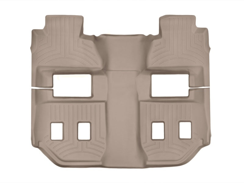 WeatherTech 2015+ Chevrolet Suburban w/ 2nd Row Bucket Seats Rear FloorLiner - Tan