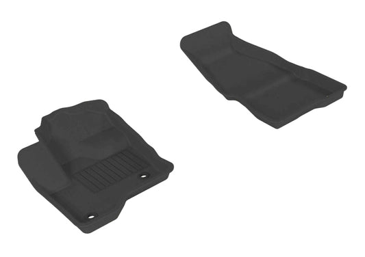 3D MAXpider 2009-2019 Ford Flex Kagu 1st Row Floormat - Black