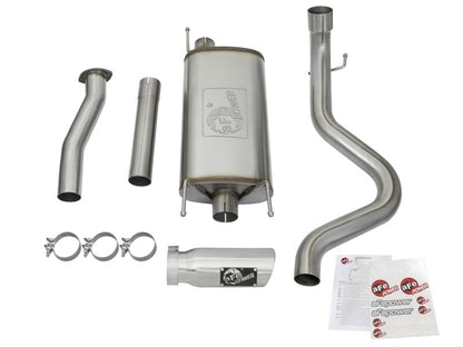 aFe MACHForce XP Cat-Back SS Exhaust w/ Polished Tips 16 Toyota Tacoma V6-3.5L