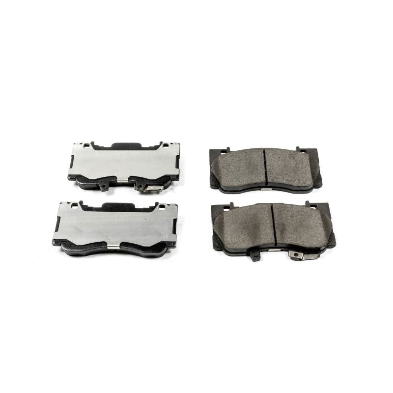 Power Stop 15-19 Ford Mustang Front Z16 Evolution Ceramic Brake Pads