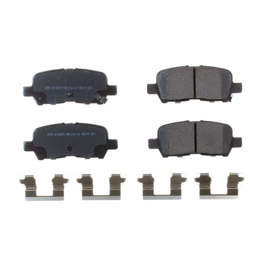 Power Stop 05-09 Buick Allure Rear Z17 Evolution Ceramic Brake Pads w/Hardware