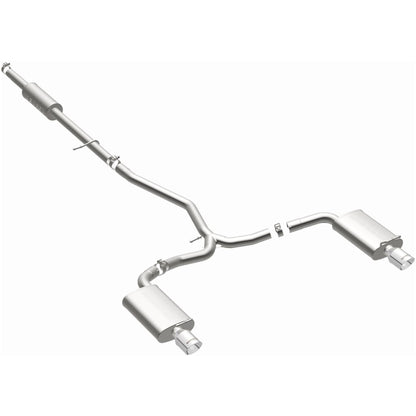 MagnaFlow 11-13 Ford Explorer V6 3.5L SS Catback Exhaust Dual Split Rear Exit w/ 3.5in SS Tips