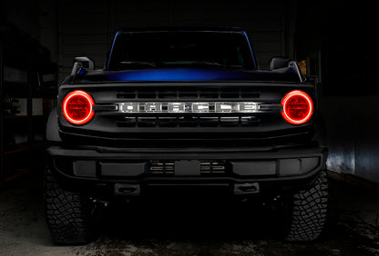 Oracle 2021 Ford Bronco Base Headlight LED Halo Kit - ColorSHIFT - w/ BC1 Controller SEE WARRANTY