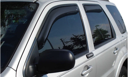 AVS 13-18 Ford Escape Ventvisor In-Channel Front & Rear Window Deflectors 4pc - Smoke