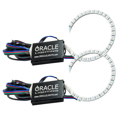 Oracle 18-21 Ford Mustang LED Headlight Halo Kit - ColorSHIFT w/o Controller SEE WARRANTY