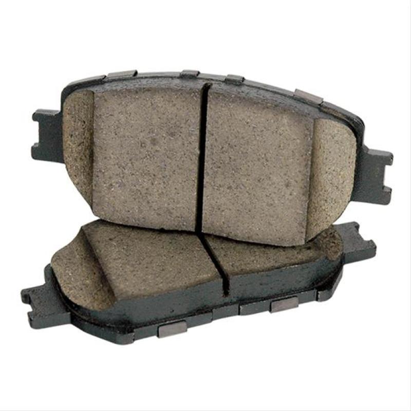 PosiQuiet 04-15 Mitsubishi Lancer / 07-15 Jeep Compass Premium Ceramic Rear Brake Pads