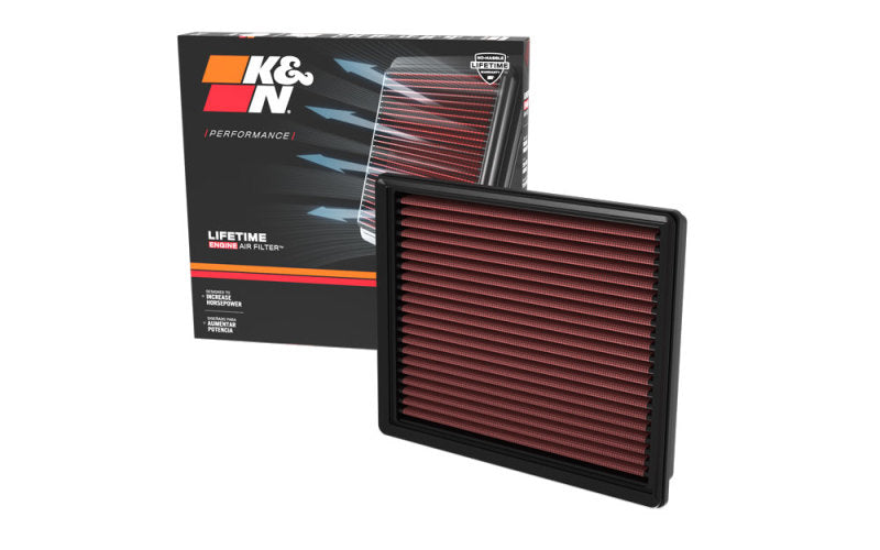 K&N 2022 Toyota Tundra V6-3.5L F/I Turbo Replacement Air Filter