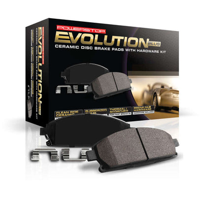 Power Stop 03-05 Infiniti G35 Rear Z17 Evolution Ceramic Brake Pads w/Hardware