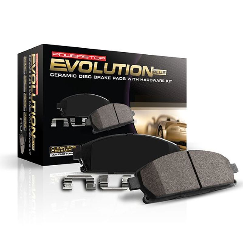 Power Stop 20-21 Toyota Highlander Front Z17 Evo Ceramic Brake Pads w/Hardware