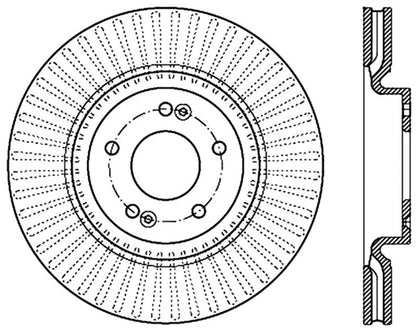 StopTech Slotted Sport Brake Rotor