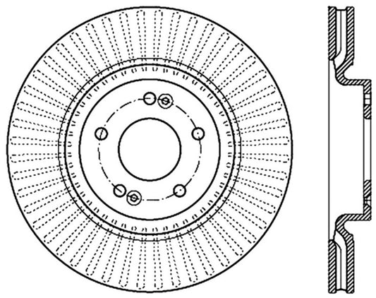 StopTech Slotted Sport Brake Rotor