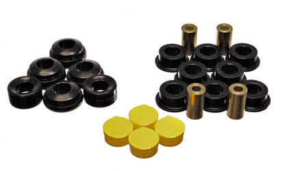 Energy Suspension 01-05 Honda Civic/CRX / 02-05 Civic Si Black Rear Control Arm Bushing Set