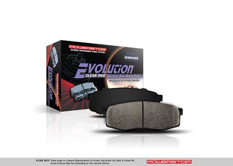 Power Stop 19-21 Toyota C-HR Rear Z16 Evo Ceramic Brake Pads