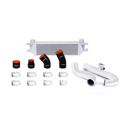 Mishimoto 2015 Ford Mustang EcoBoost Performance Intercooler Kit - Silver Core Polished Pipes