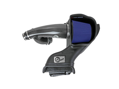 aFe 17-20 Ford F-150/Raptor Track Series Carbon Fiber Cold Air Intake System With Pro 5R Filters