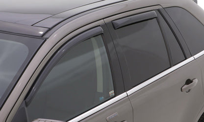 Lund 15-17 Chevy Silverado 2500 Ext. Cab Ventvisor Elite Window Deflectors - Smoke (4 Pc.)