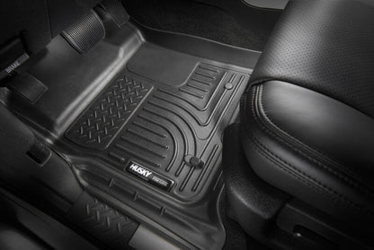 Husky Liners 06-09 Ford Fusion/07-09 Lincoln MKZ (FWD) WeatherBeater Combo Black Floor Liners