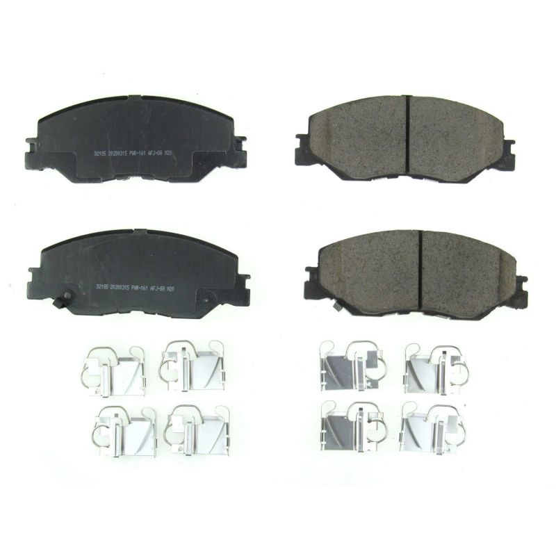 Power Stop 2019 Honda Insight Front Z17 Evolution Ceramic Brake Pads w/Hardware