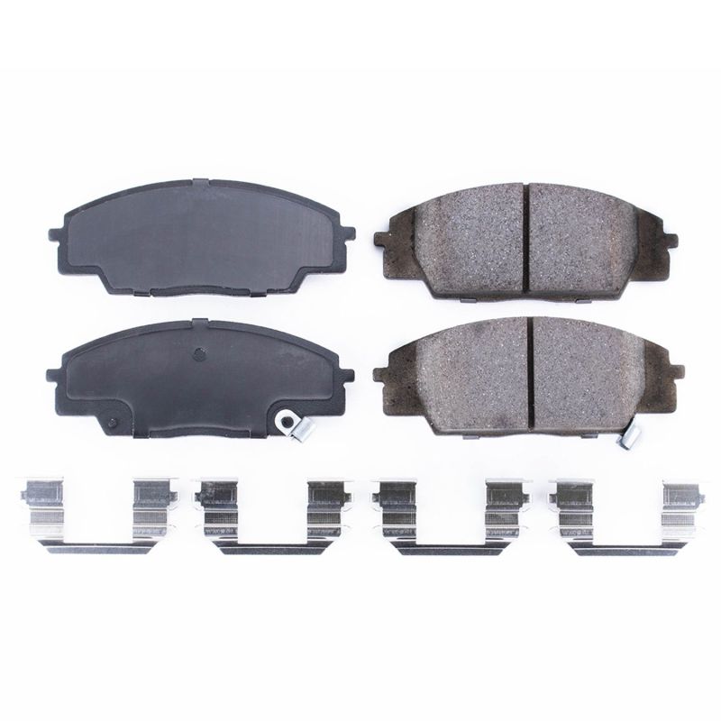 Power Stop 07-10 Acura CSX Front Z17 Evolution Ceramic Brake Pads w/Hardware