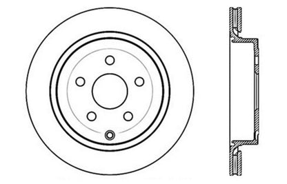 StopTech Slotted & Drilled Sport Brake Rotor