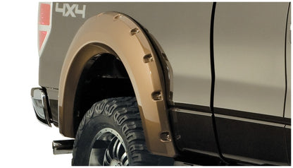 Bushwacker 09-14 Ford F-150 Styleside Max Pocket Style Flares 2pc 67.0/78.8/97.4in Bed - Black