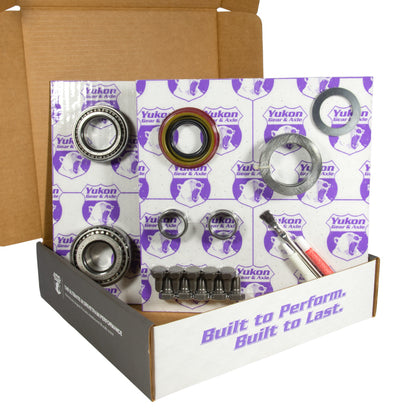 Yukon 7.5in/7.625in GM 3.42 Rear Ring & Pinion Install Kit 28 Spline Positraction Axle Bearings