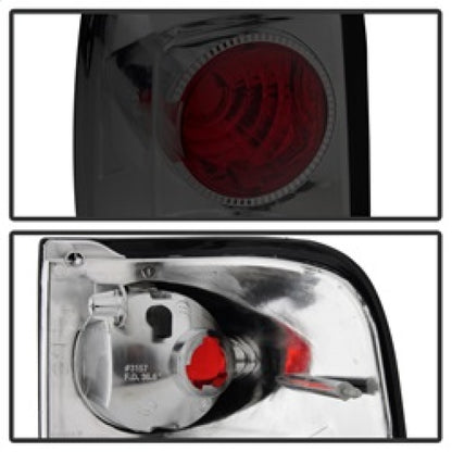 Spyder Ford F150 side 04-08 (Not Fit Heritage & SVT)Euro Tail Lights Smke ALT-YD-FF15004-SM