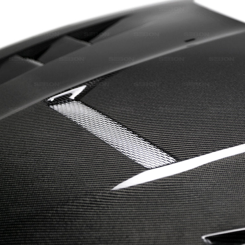 Seibon 15-17 Ford Focus TV-Style Carbon Fiber Hood