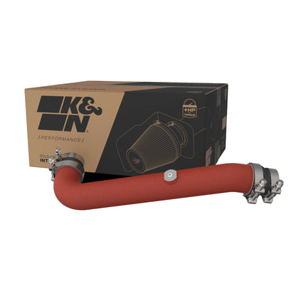 K&N 23-24 Toyota GR Corolla L3 1.6L Charge Pipe Kit - Wrinkle Red