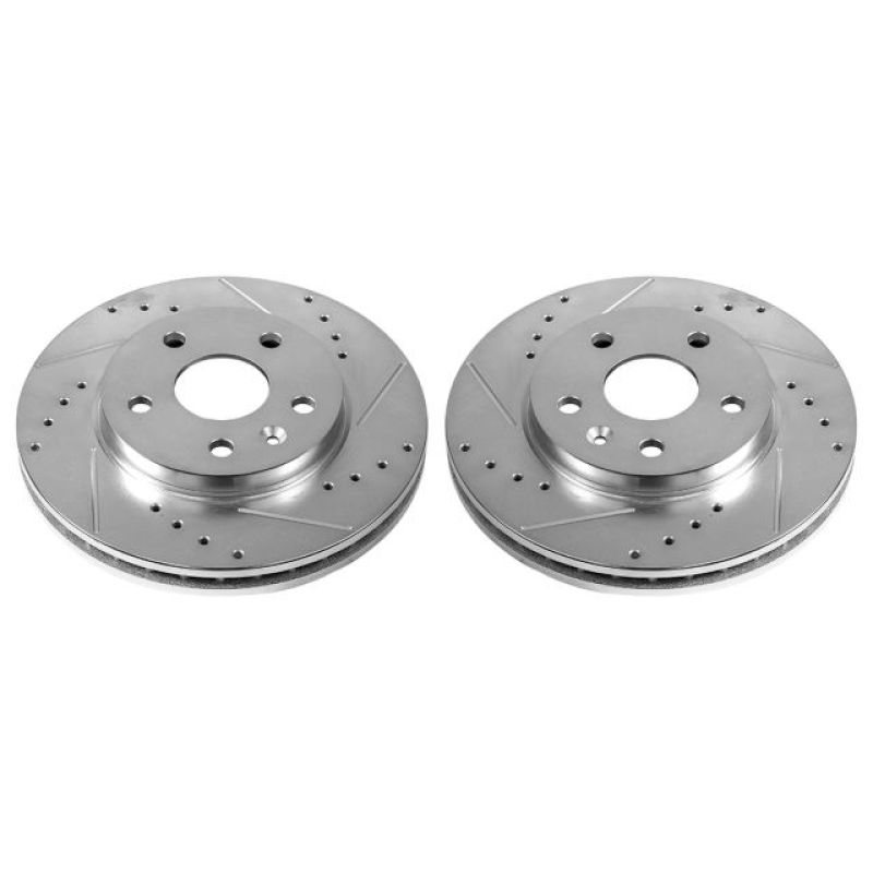 Power Stop 11-16 Buick LaCrosse Front Evolution Drilled & Slotted Rotors - Pair