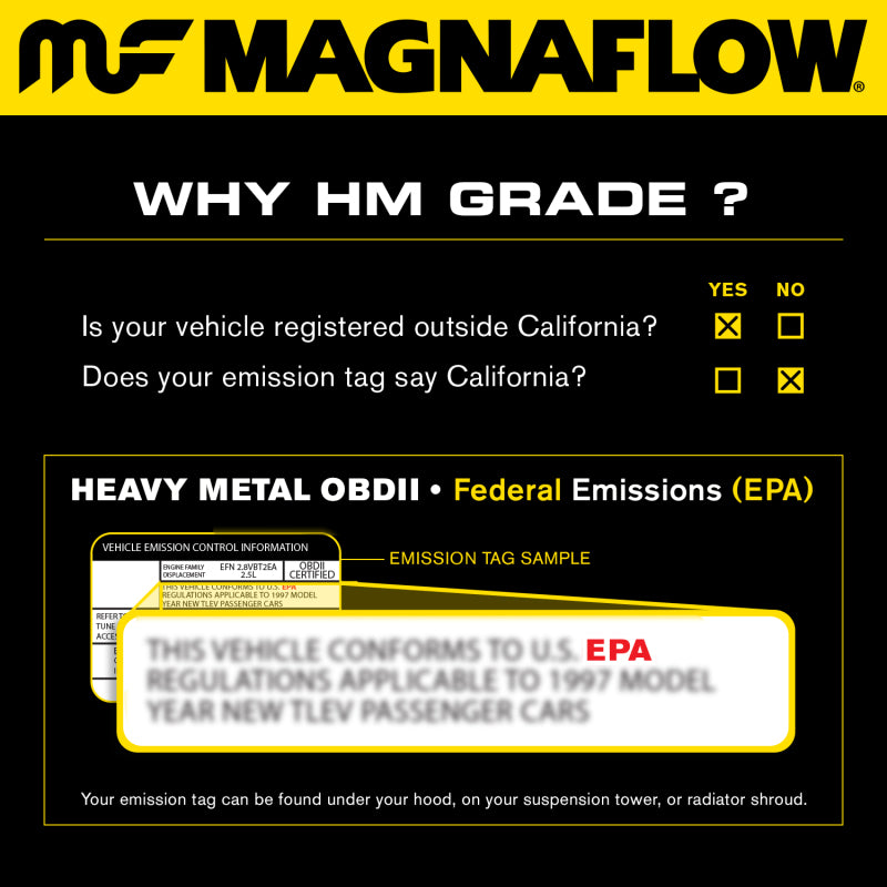 MagnaFlow Conv DF 04-06 Ford F-150 Pick Up (Exc Heritage) / 06 Lincoln Mark LT Truck Passenger Side