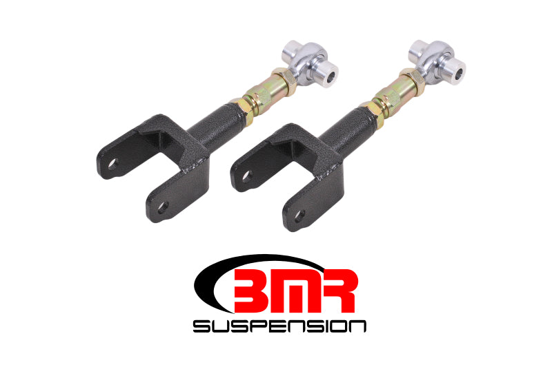 BMR 68-72 A-Body Upper Control Arms On-Car Adj. Rod Ends - Black Hammertone