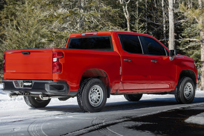 MBRP 2019+ Chevrolet Silverado 1500 / 2019+ GMC Sierra 1500 Alum. 3in Armor Lite Cat-Back Exhaust