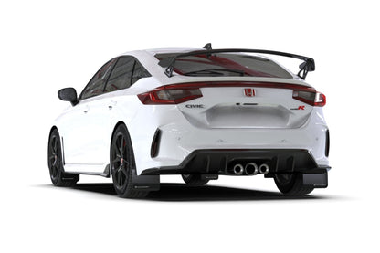 Rally Armor 23-25 Honda Civic Type R Black Mud Flap Red Logo