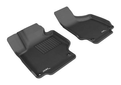 3D MAXpider 2008-2015 Audi TT/TTS Kagu 1st Row Floormat - Black