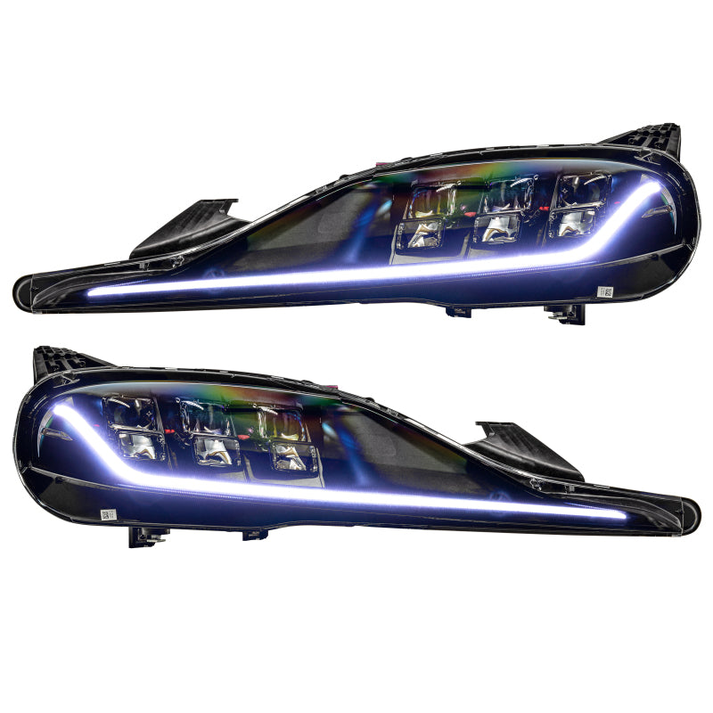 Oracle 20-21 Toyota Supra GR RGB+A Headlight DRL Upgrade Kit - ColorSHIFT w/o Cntrl SEE WARRANTY