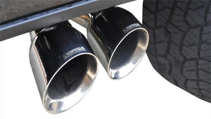 Corsa 15-20 Ford F-150 5.0L V8 (Super Crew Cab) Polished Sport Single Side Dual 4in Tips CB Exhaust