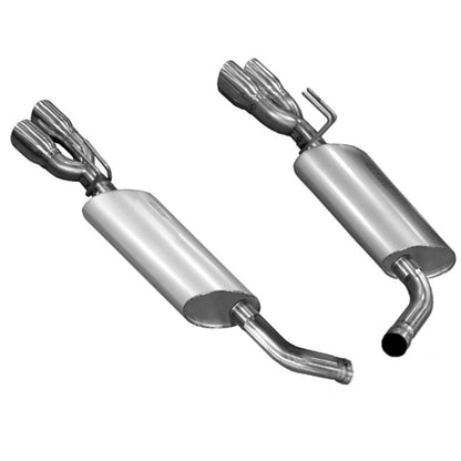 Kooks 14 Chevy SS LS3 6.2L OEM 3in Axleback Exhaust. w/and Quad 3in Slash Cut Pol Tips