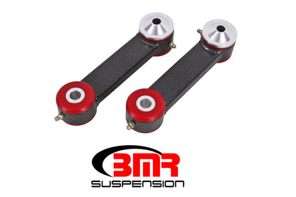 BMR 15-17 S550 Mustang Rear Lower Control Arms Vertical Link (Polyurethane) - Black Hammertone