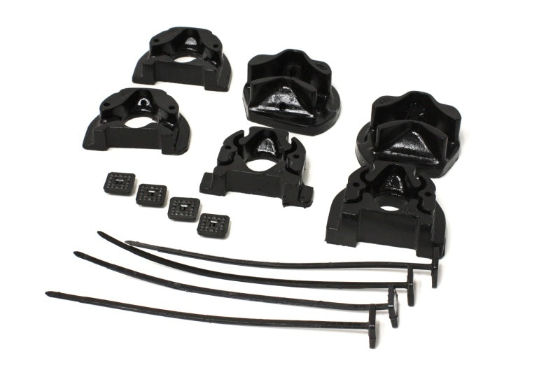 Energy Suspension 92-00 Honda Civic (Except 99-00 Si) / 93-97 Del Sol Black Motor Mount Inserts (Man